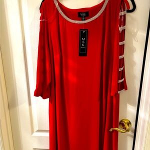 Semi Formal/ Dressy Red Dress Size 1X